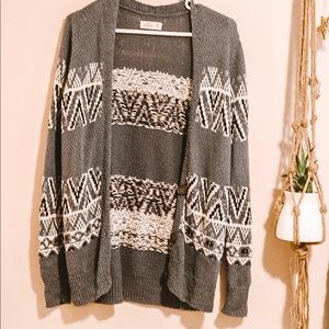 Cozy sweater cardigan